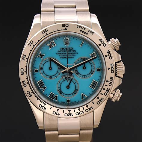 rolex daytona tiffany blue.